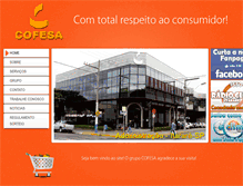 Tablet Screenshot of cofesa.com.br
